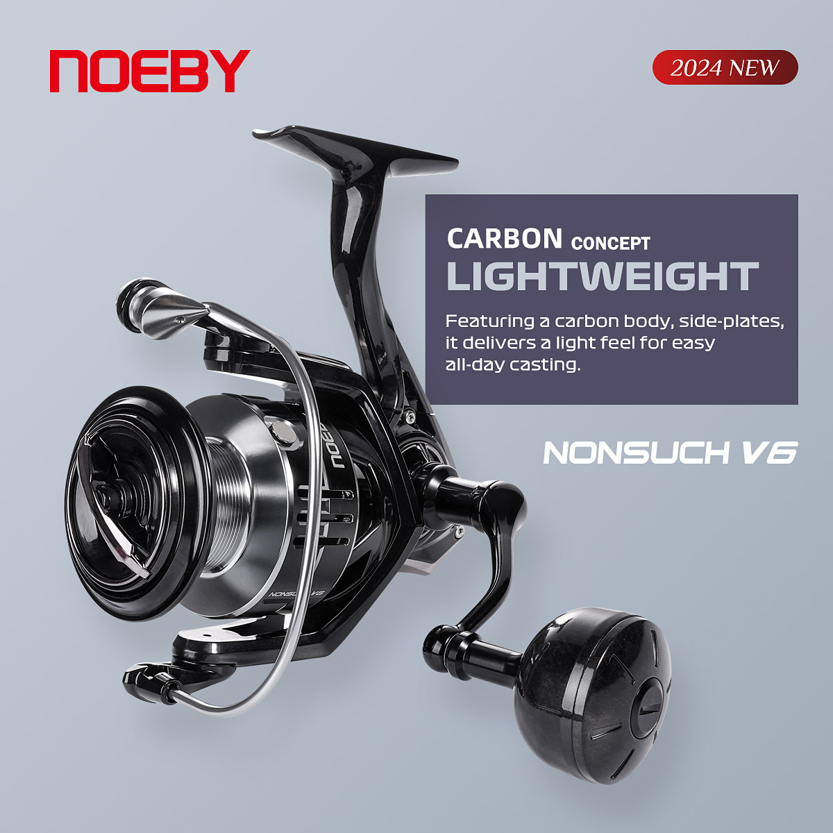 Daiwa Reel Fuego - Noeby penggulung senar pancing karbon, pemutar