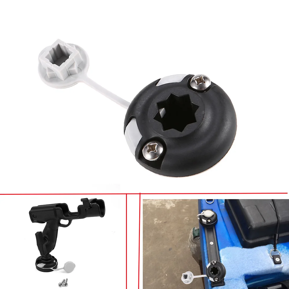 Tahan Lama Nilon Kano Kayak Bi - Fishing Kayak Rod Holder ulasan dan harga
