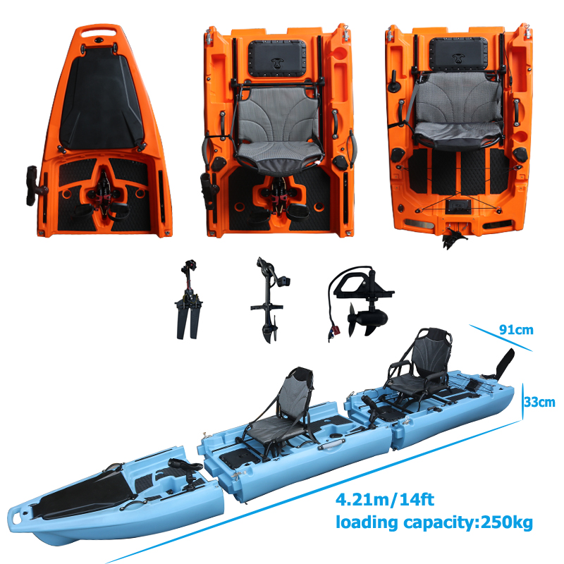 Kayak Pedal Lepas Pasang 14 Ka - Fishing Kayak Sit In ulasan dan harga